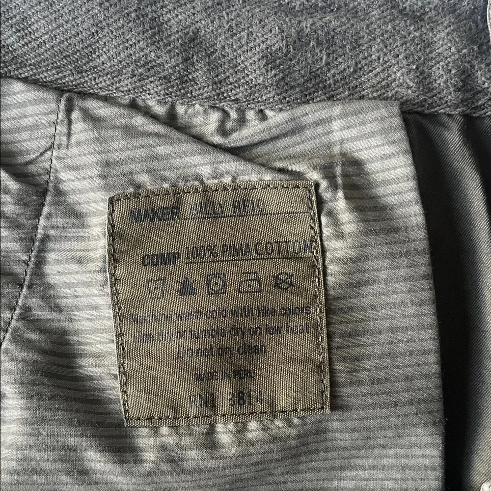 Billy Reid chino pant Men's Olive Green Pants Sz40 - Picture 9 of 9